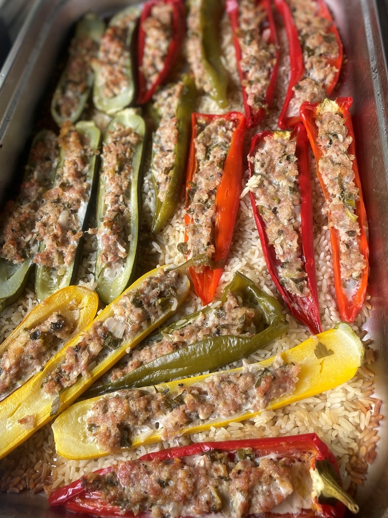 Mardi et mercredi : Petits farcis de l'été, farce de porc maison