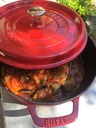  Vendredi: Dos de Cabillaud, ratatouille confite au safran