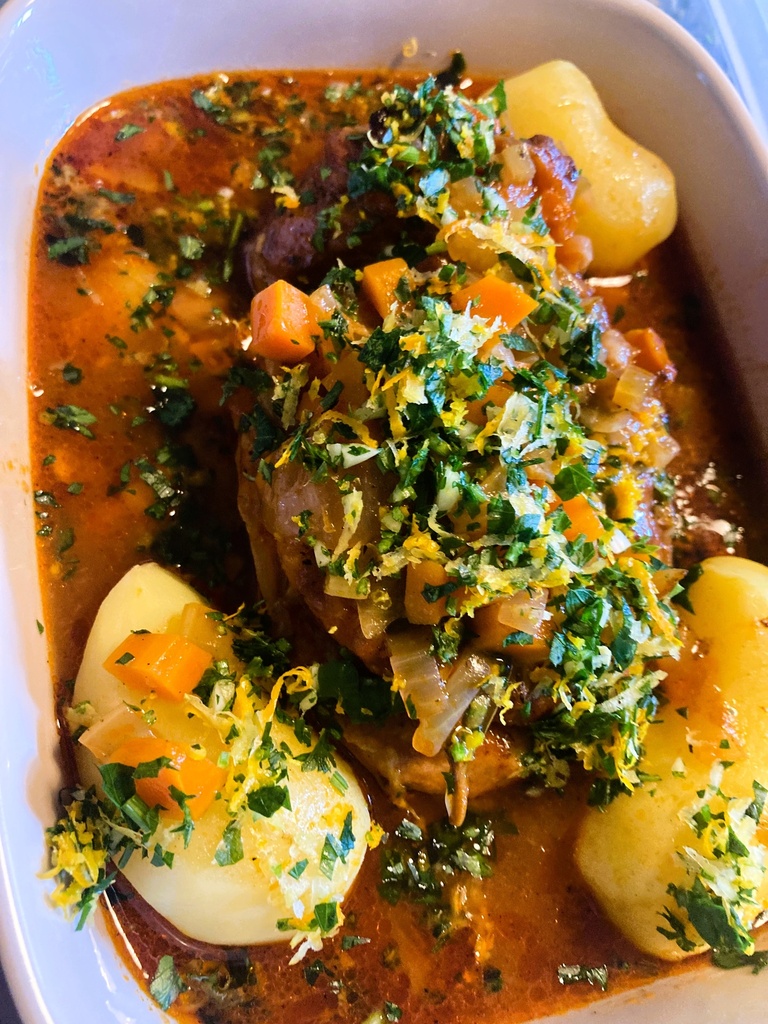  Le plat en plus du week-end : Osso Bucco Gremolata 