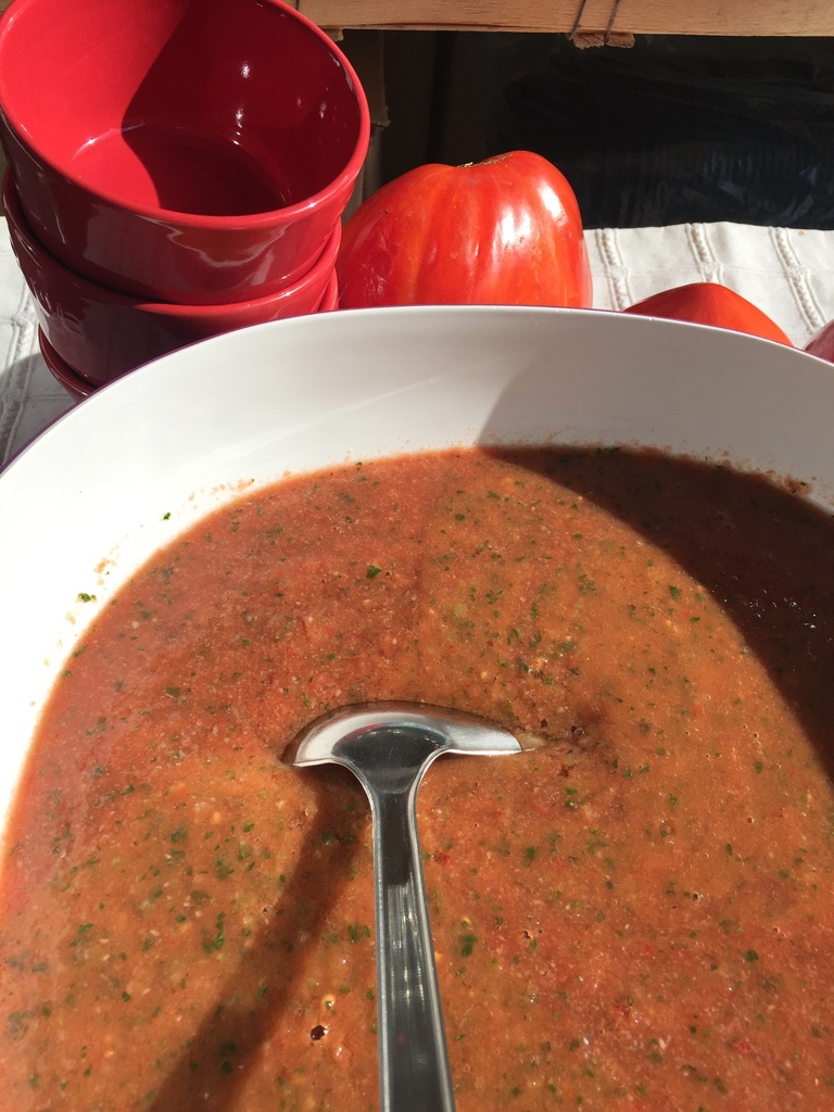 Vendredi : Gazpacho andaluz