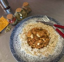 Mercredi et jeudi : Poulet Tikka massala, épices douces et riz basmati