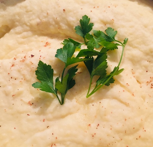 Lundi ou mardi : Miam Miam! Purée saucisse de chez Garcia...et la purée au tamis...!